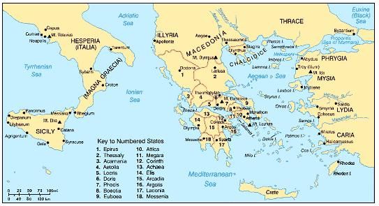 Featured image of post Ancient Greek City States Map