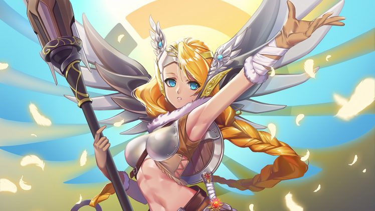 Featured image of post Anime Mercy Overwatch Wallpaper