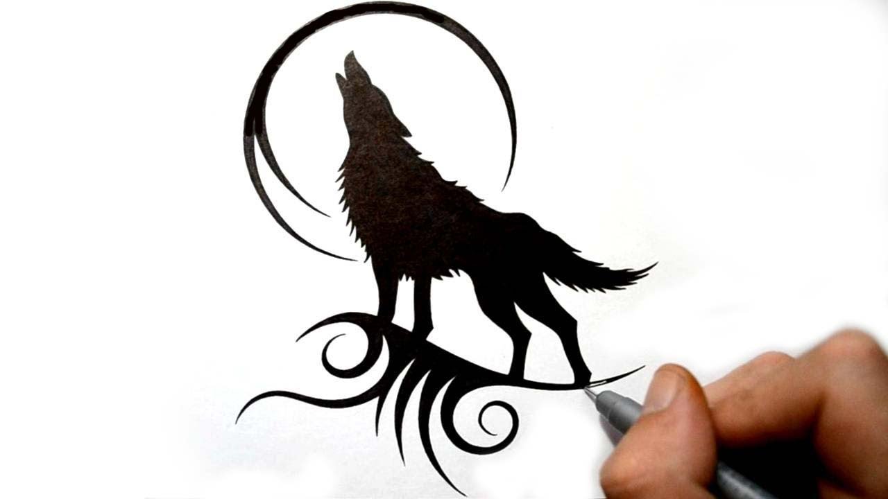 Featured image of post Black Wolf Drawing Easy