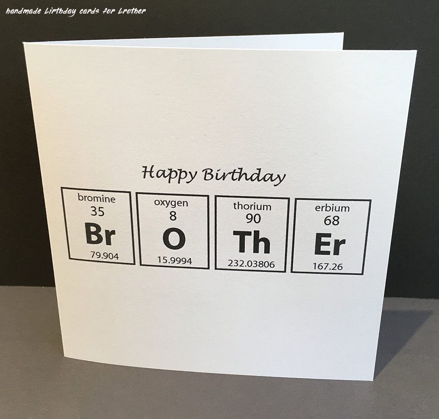 Featured image of post Cute Handmade Birthday Cards For Brother From Sister