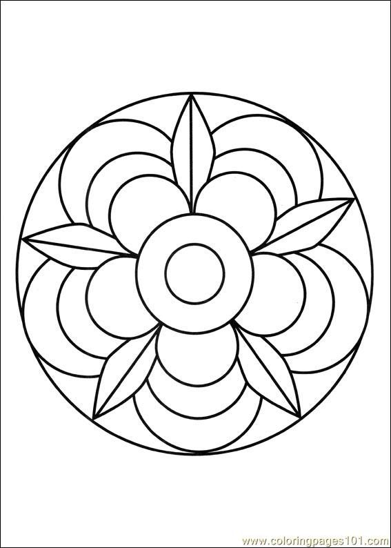 Featured image of post Easy Mandala Template Printable