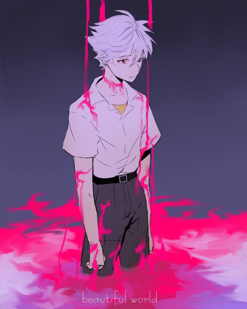 Featured image of post Evangelion Nagisa Kaworu Fanart