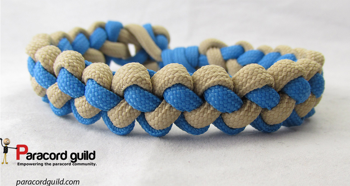 pix How To Make A Paracord Bracelet With Two Colors how to make a two color survival bracelet