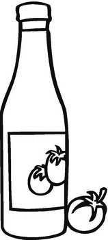 Featured image of post Ketchup Clipart Black And White