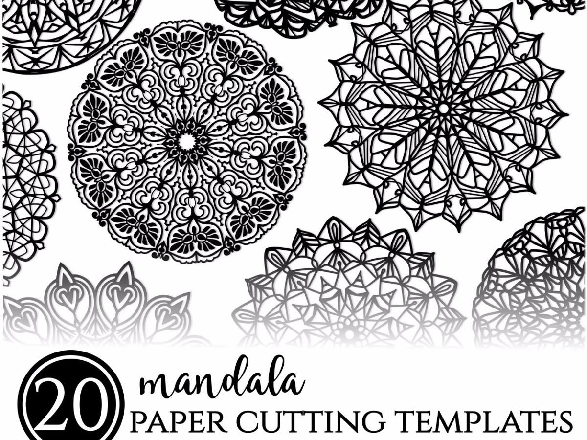 Featured image of post Printable Mandala Paper Cutting Template